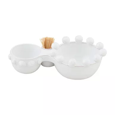Mud Pie Beaded Double Dip & Pick Set