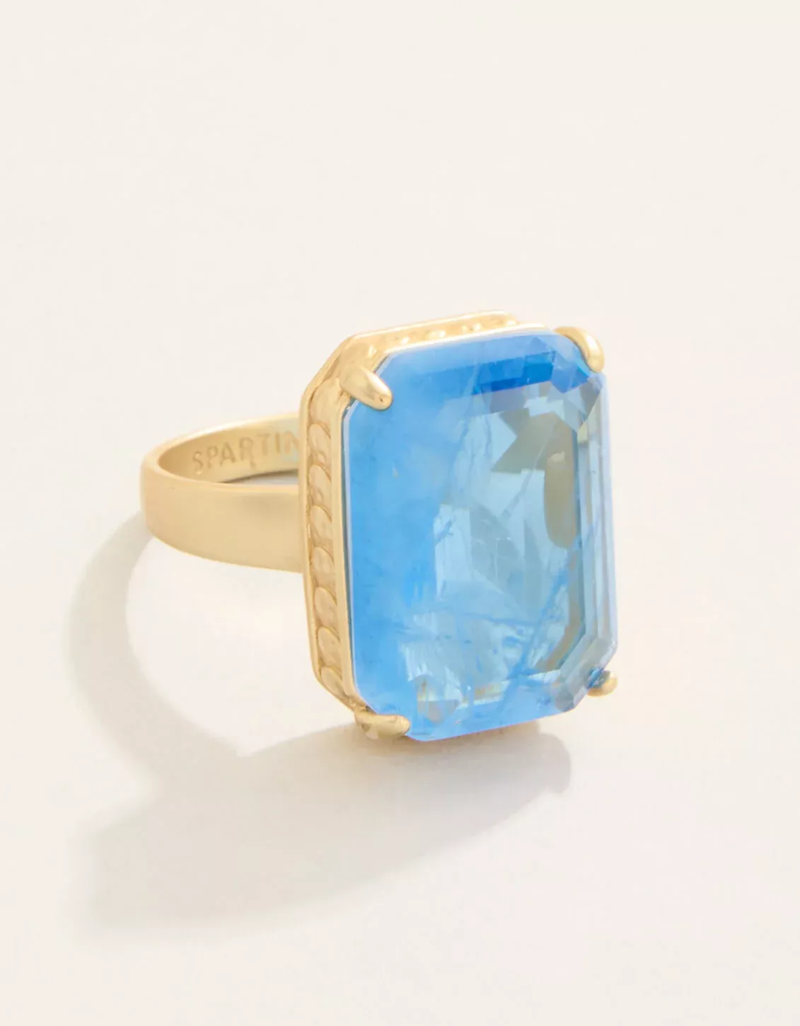Naiad Rectangle Ring Blue