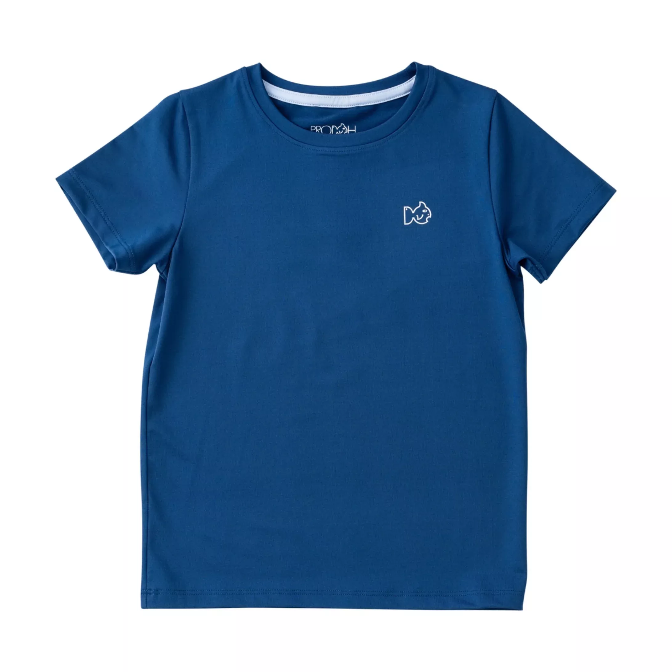 NAVY PEONY KIDS' PRO PERFORMANCE TEE