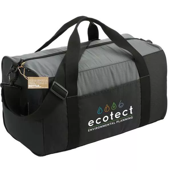 NBN Trailhead Recycled Duffel- Black- PCNA 3750-58