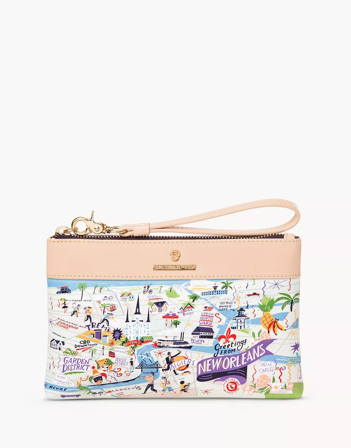New Orleans Scout Wristlet