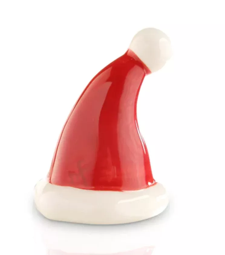 NORA FLEMING SANTA STOPS HERE MINI