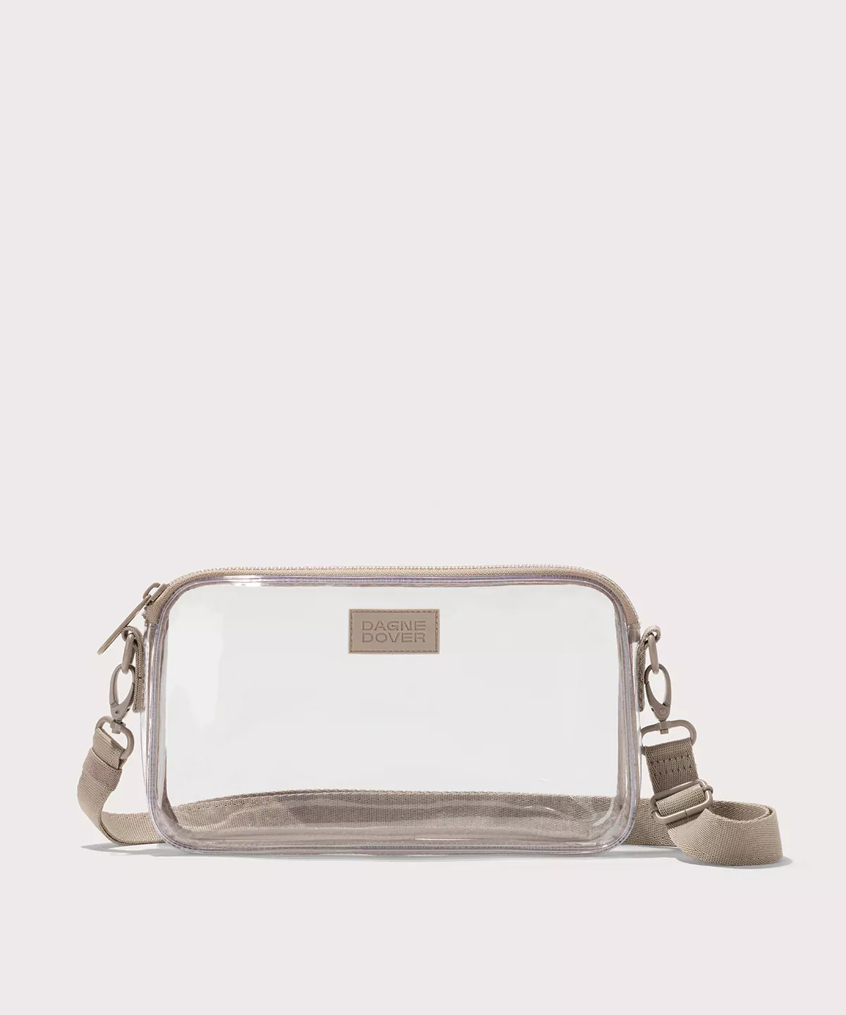 Nora Stadium Shoulder Bag in Clear
