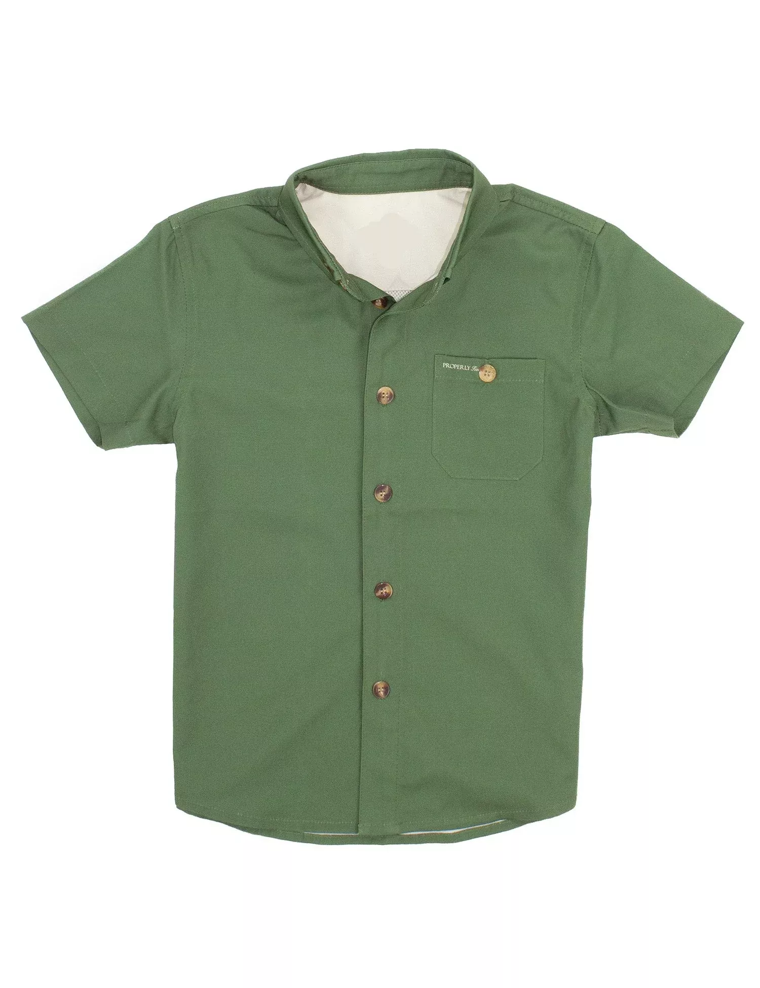 OLIVE SPORTSMAN FIELD SHIRT