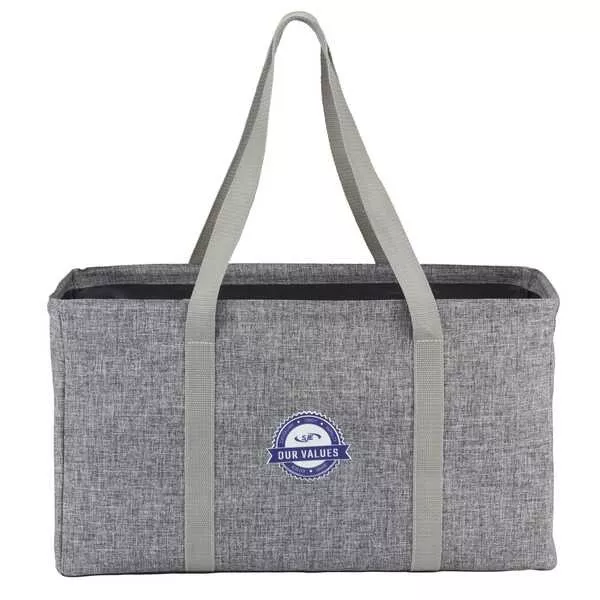 Oversized Carry-All Tote- Gray- PCNA 2301-18