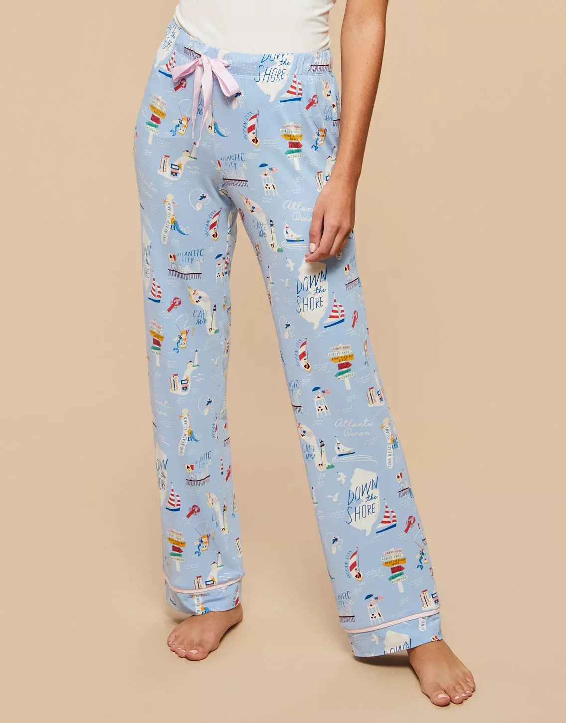 Pajama Pant Down the Shore