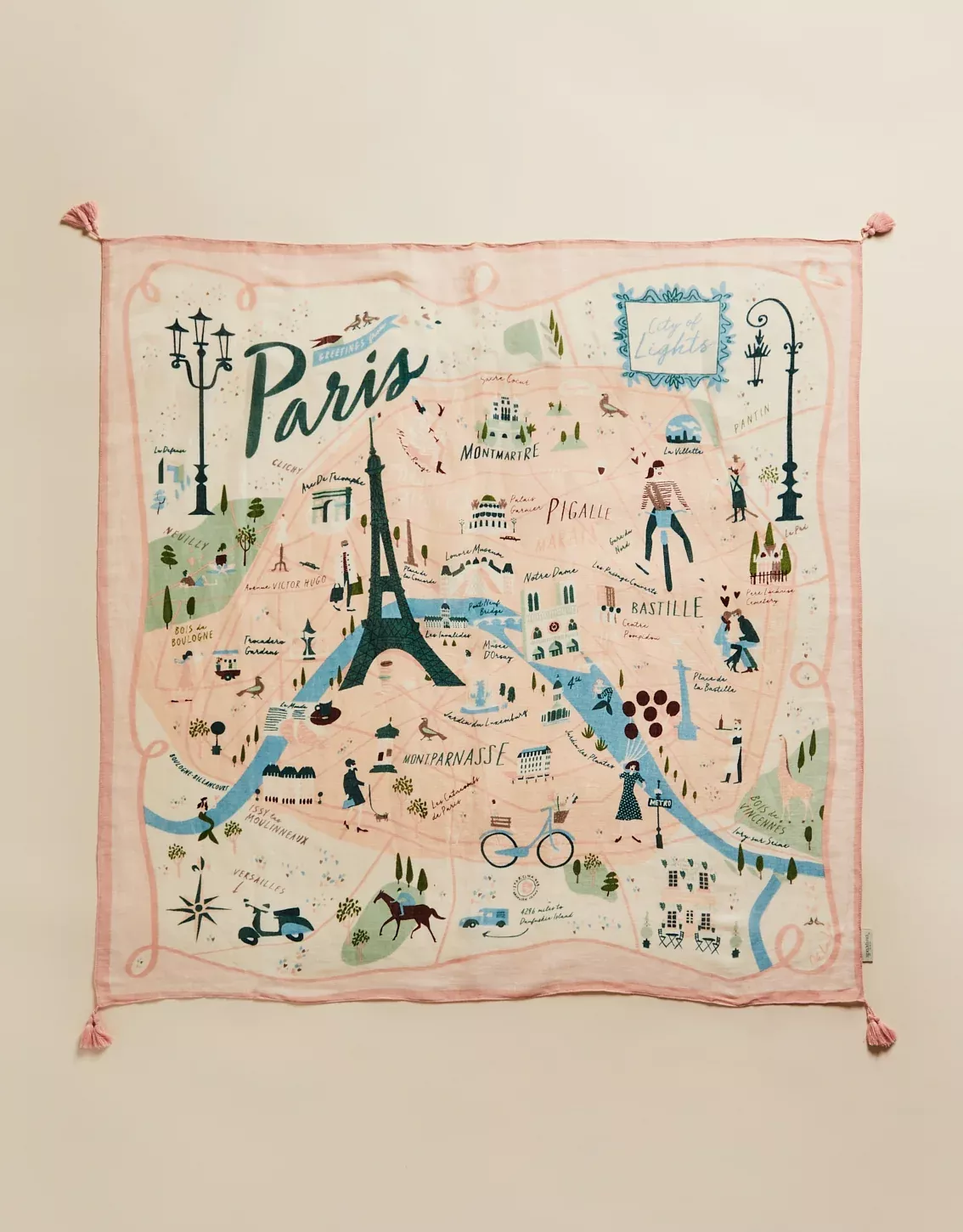 Paris Square Scarf