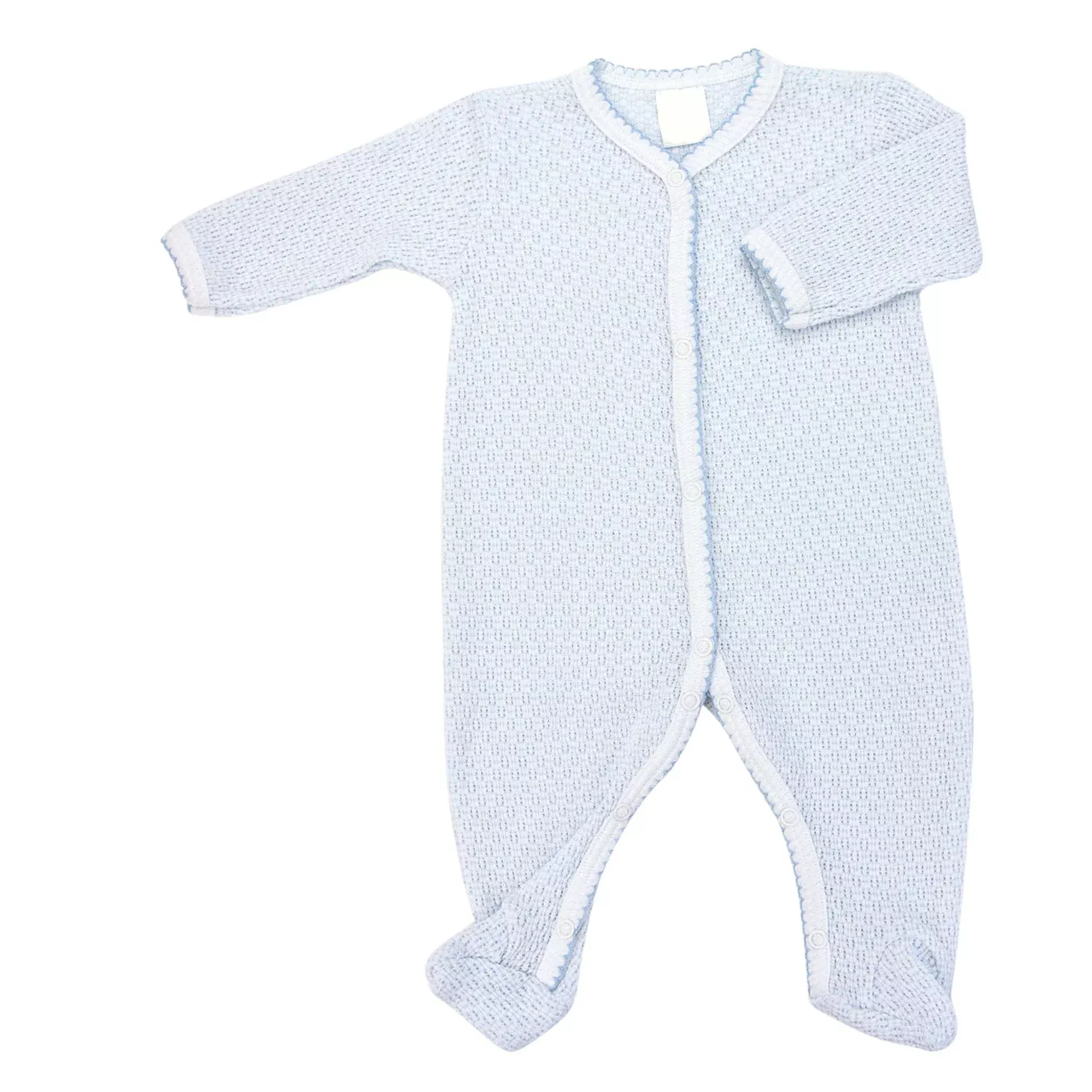 PATY KNIT BLUE FOOTIE #219