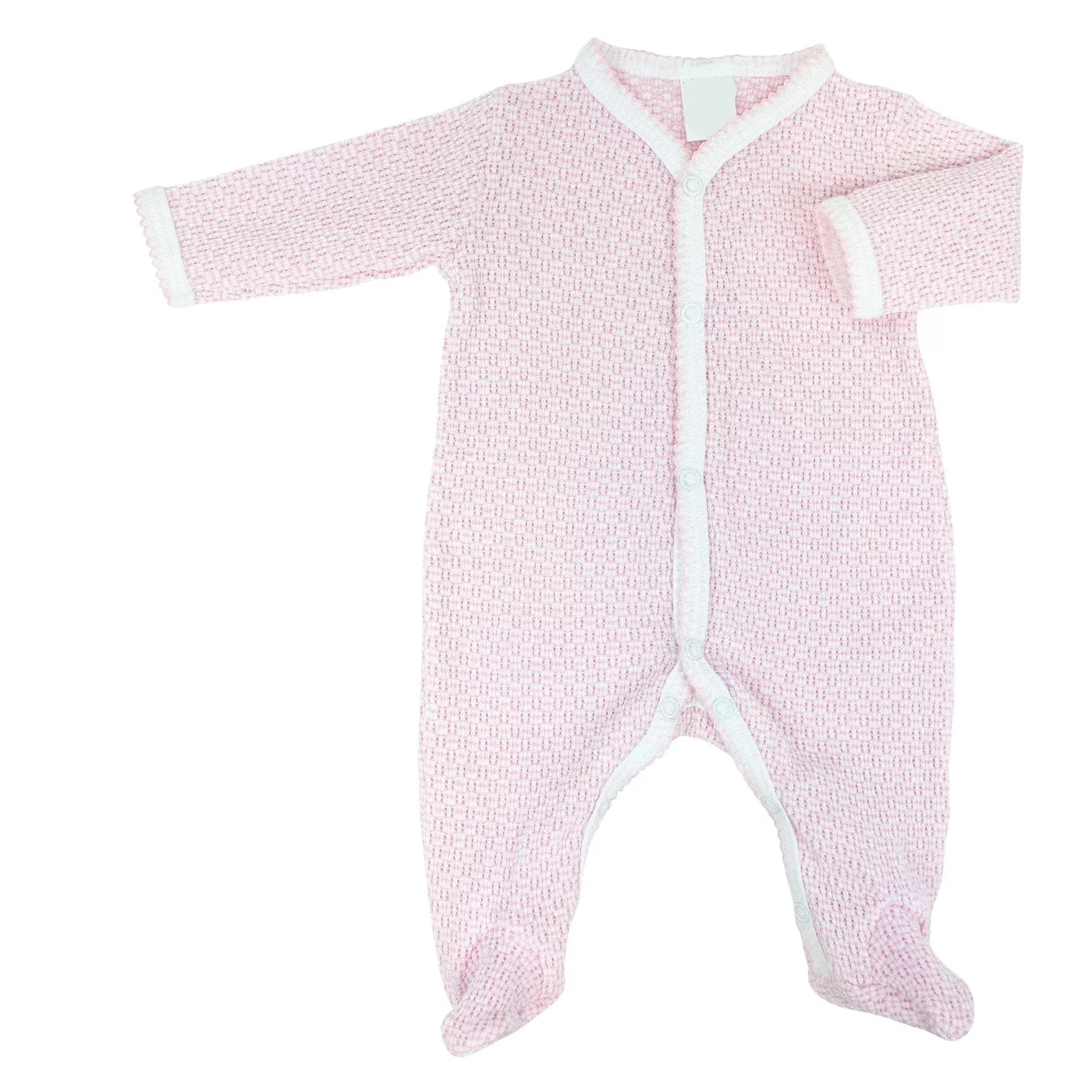 PATY KNIT PINK FOOTIE #219