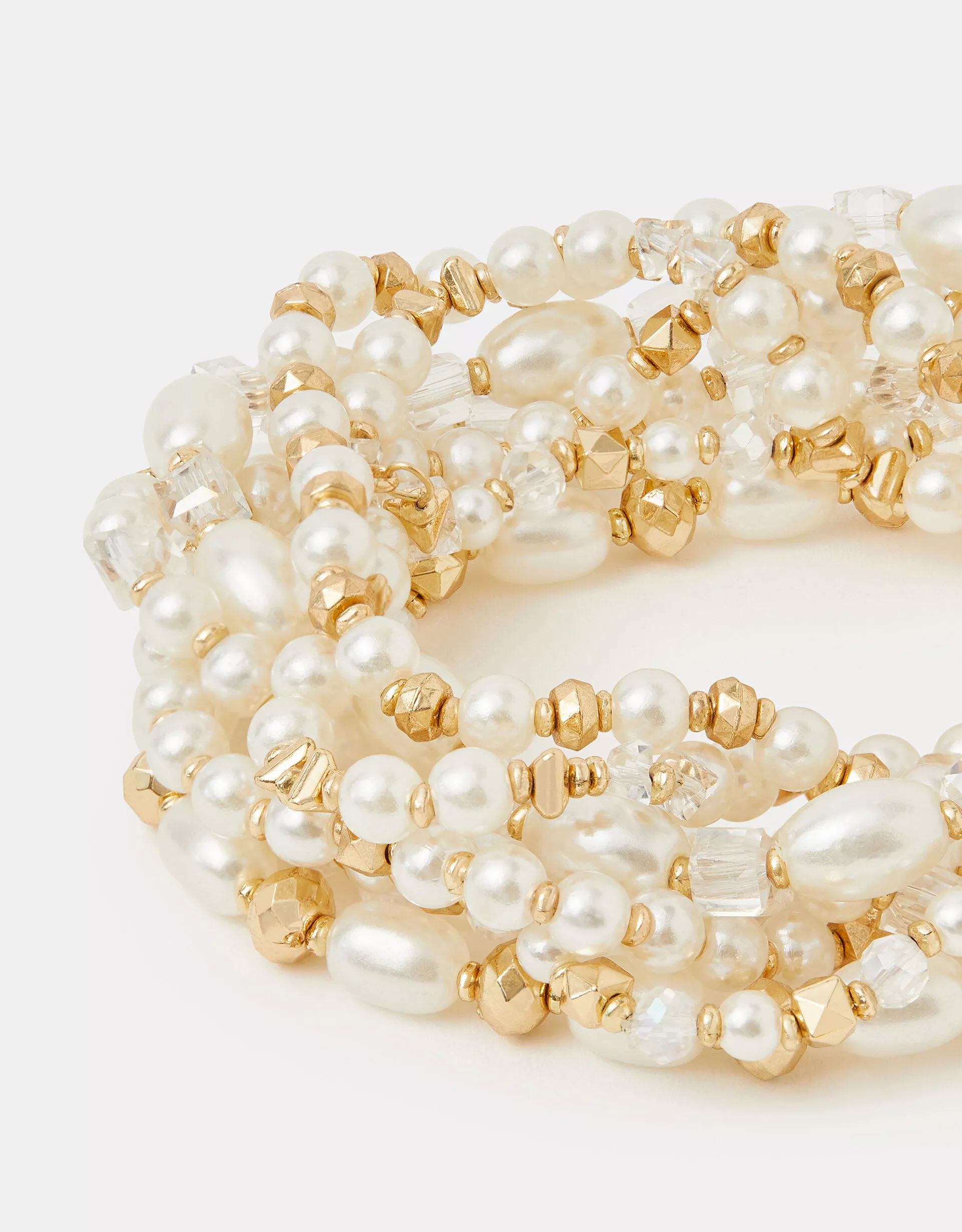 Pearl Stretch Bracelet Multipack