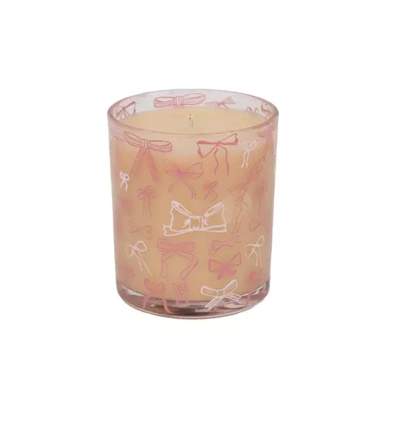 PINK BOW SWEET GRACE CANDLE