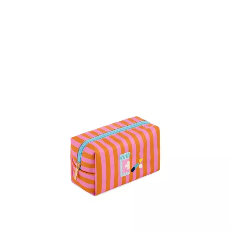 PINK PILLS SMALL ZIP POUCH