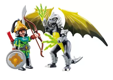 Playmobil Lightening Dragon and Samurai Warrior Play Set