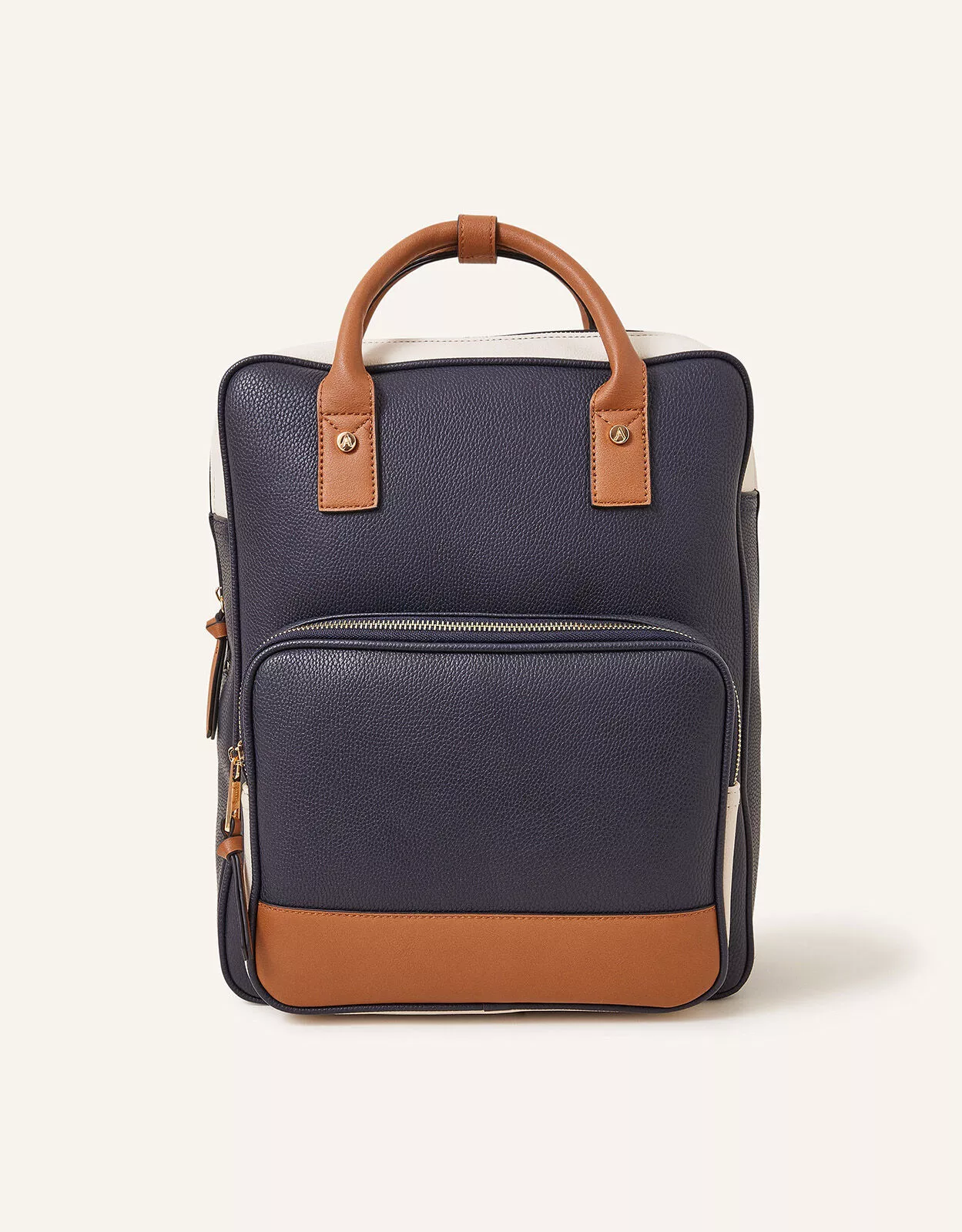 Pocket Top Handle Backpack Multi