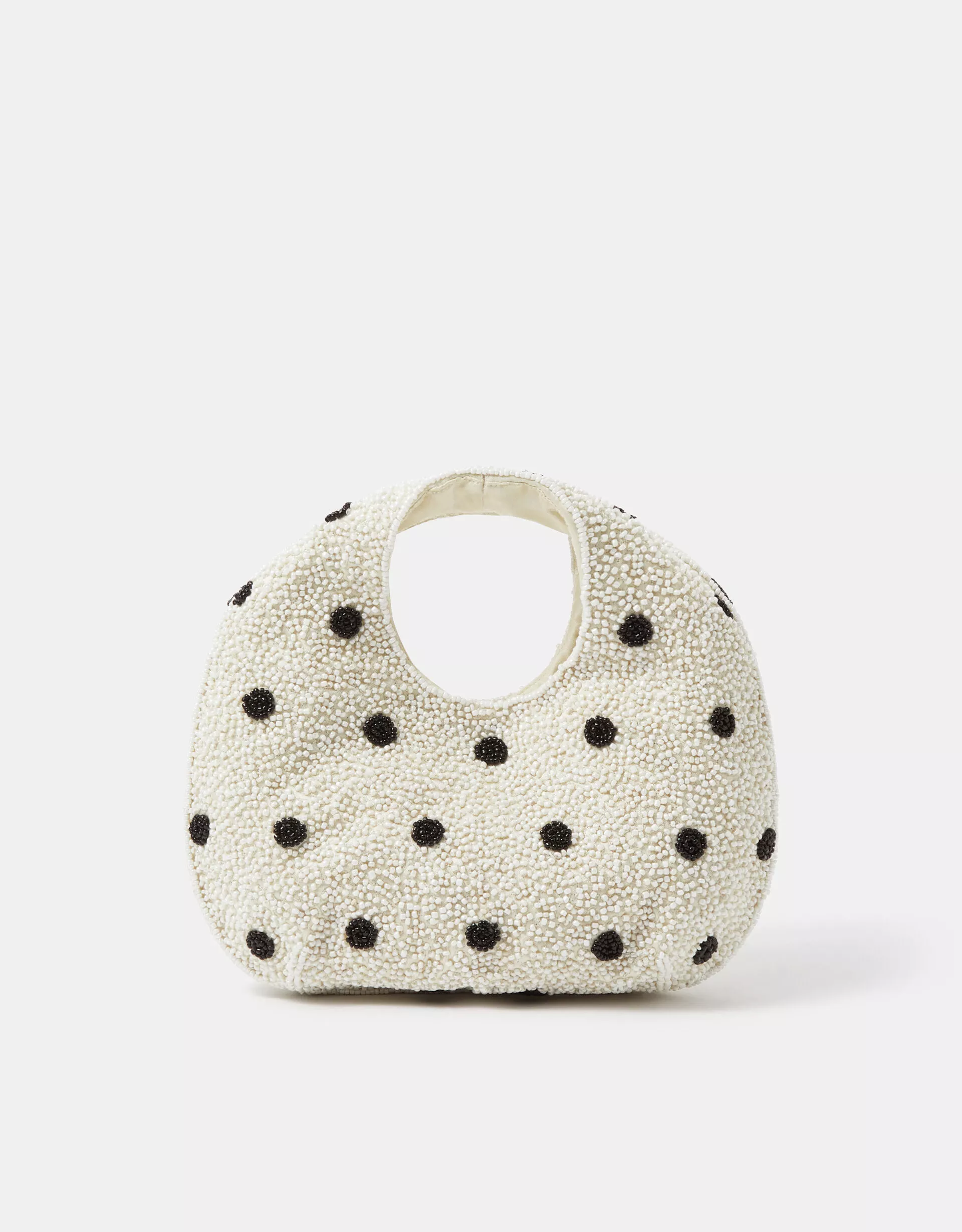 Polka Dot Beaded Bag