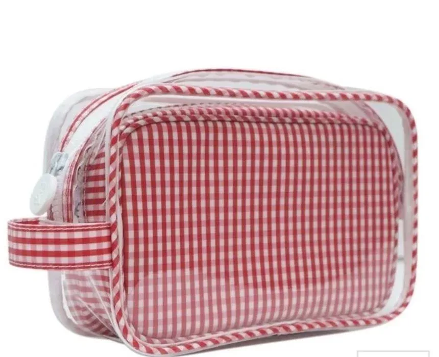 RED CLEAR DUO GINGHAM