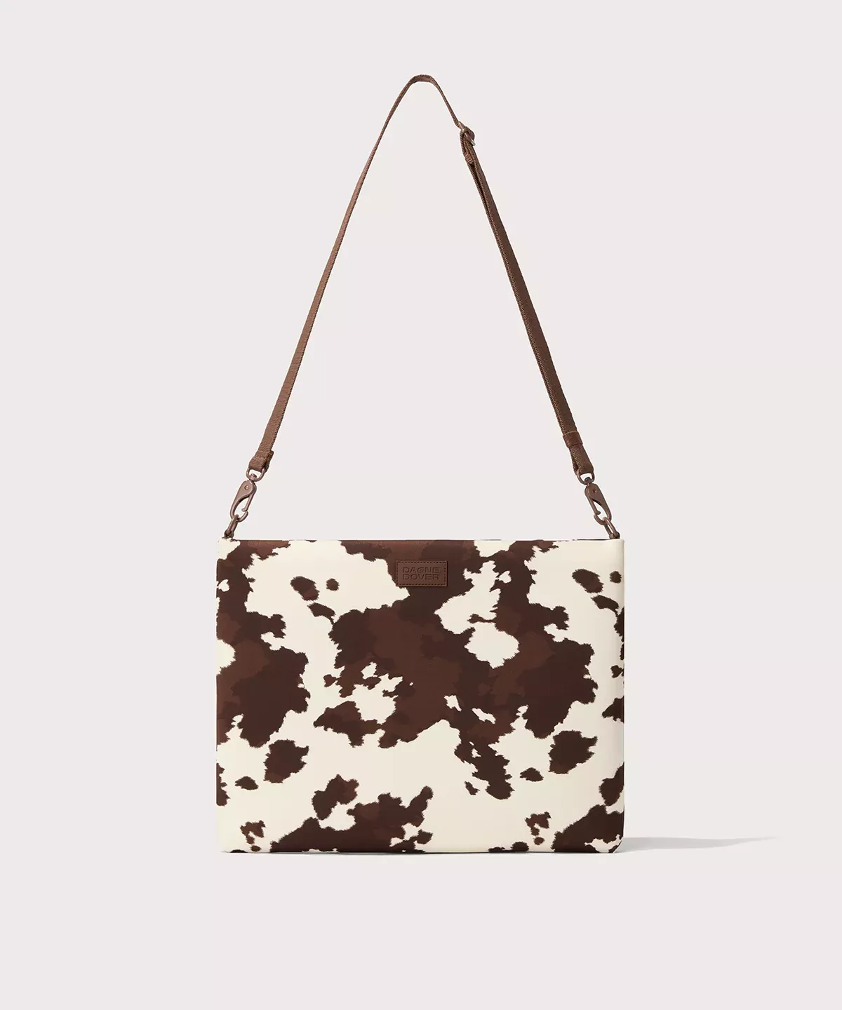 Reid Computer Sling in Cow Print, 16-inch