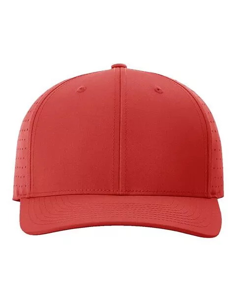 Richardson 632- Red- Laser Perf R-Flex Cap