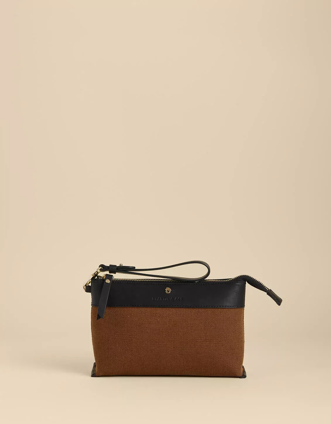 Sable Polly Wristlet Toffee/Black