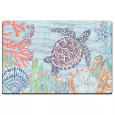 Salt & Sea Turtle Floor Mat