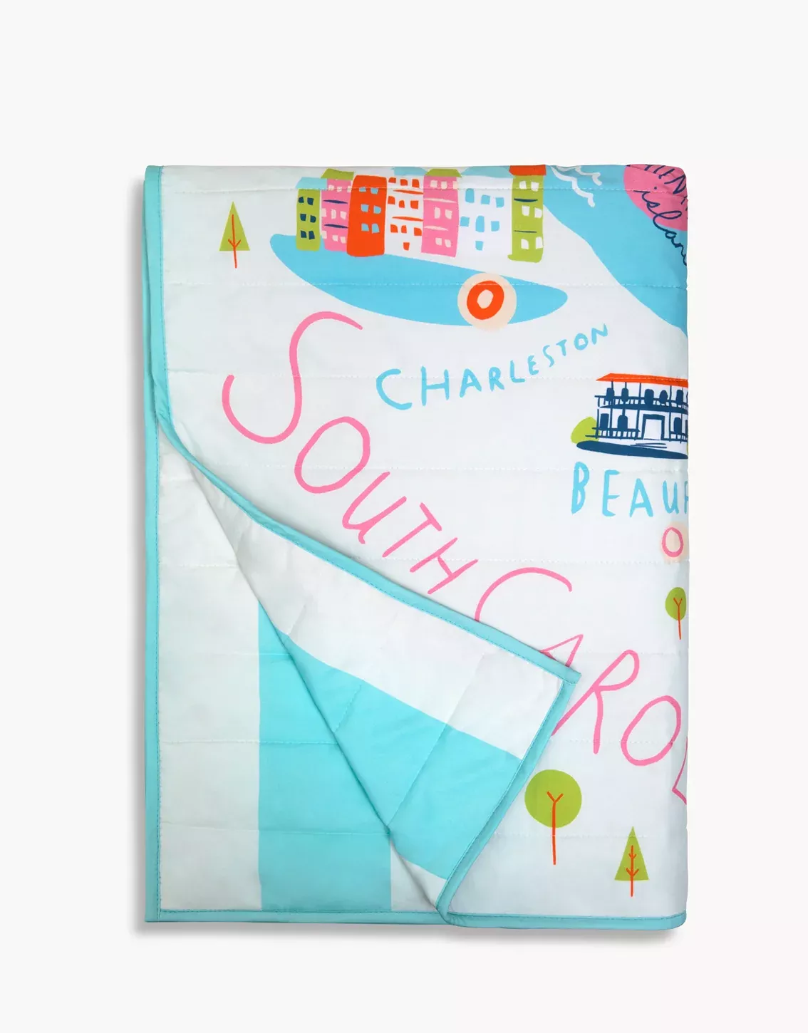 Sea Islands Cotton Quilted Throw