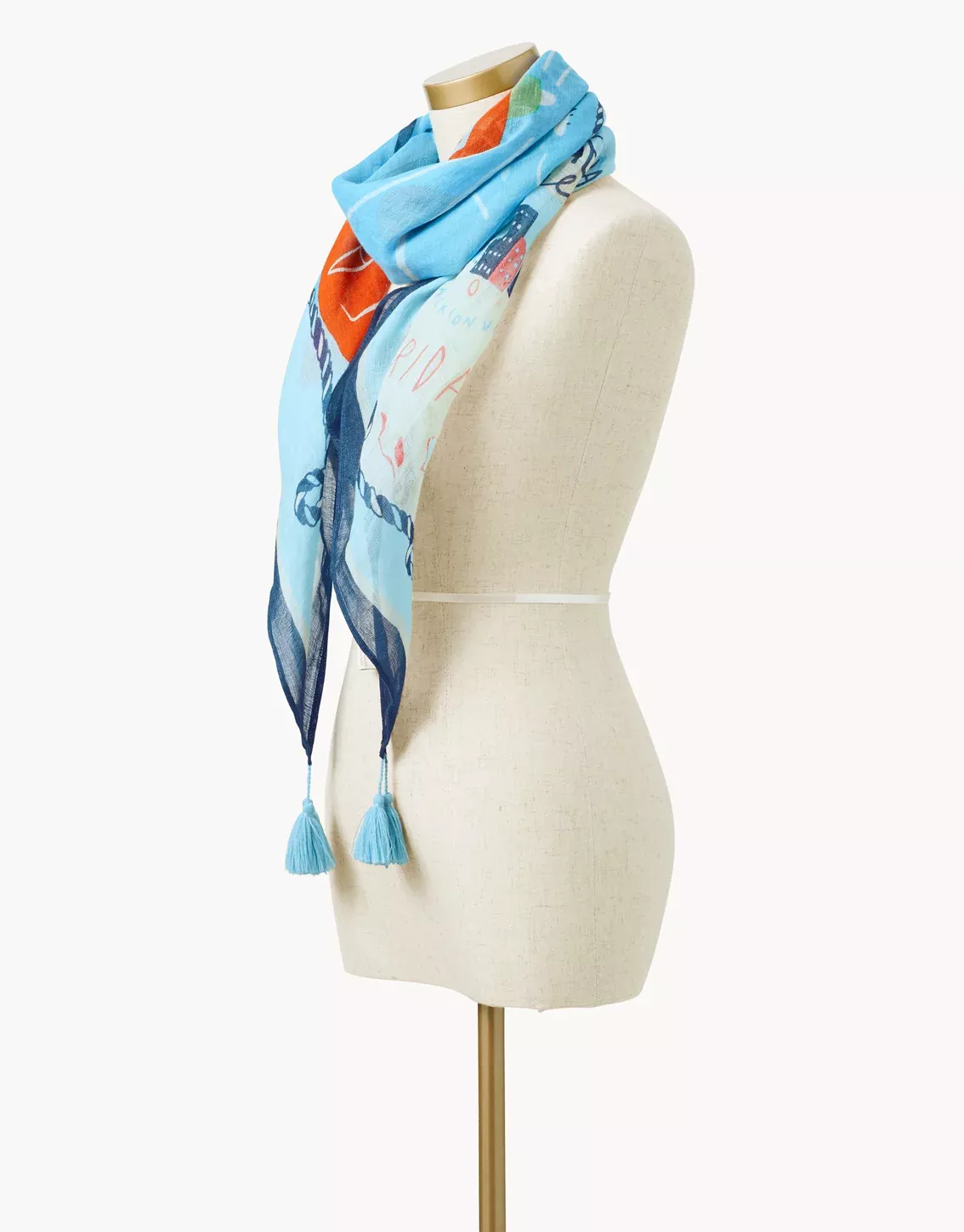 Sea Islands Square Scarf