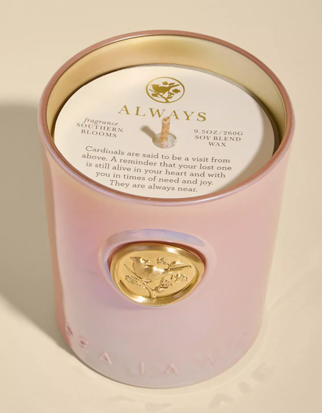 Sea La Vie Always Cardinal Candle No. 10