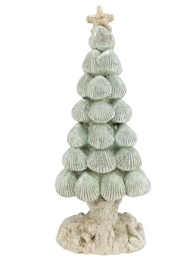 Sea Shell Table Top Christmas Tree