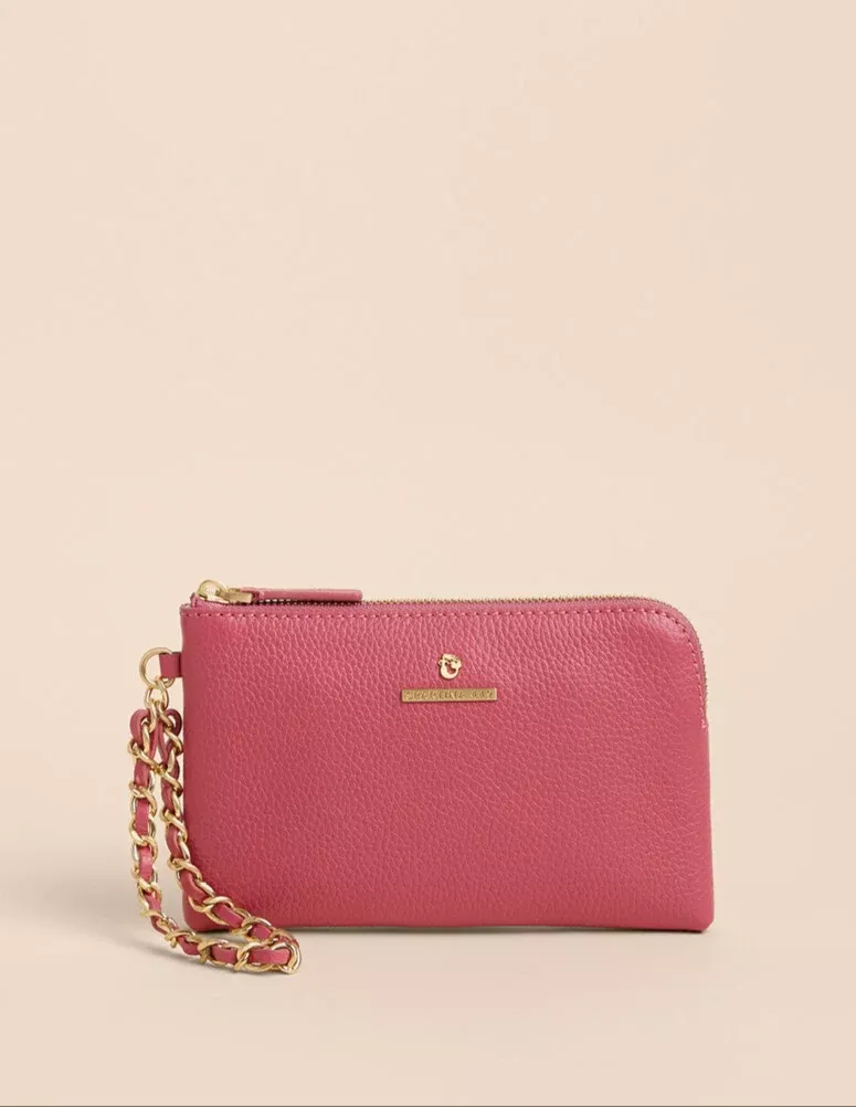 Sinclair Wristlet Slate Rose