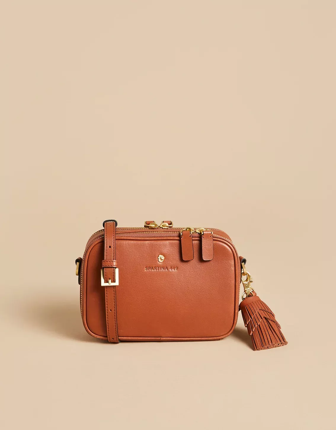 Siren Harlow Crossbody Saddle Brown