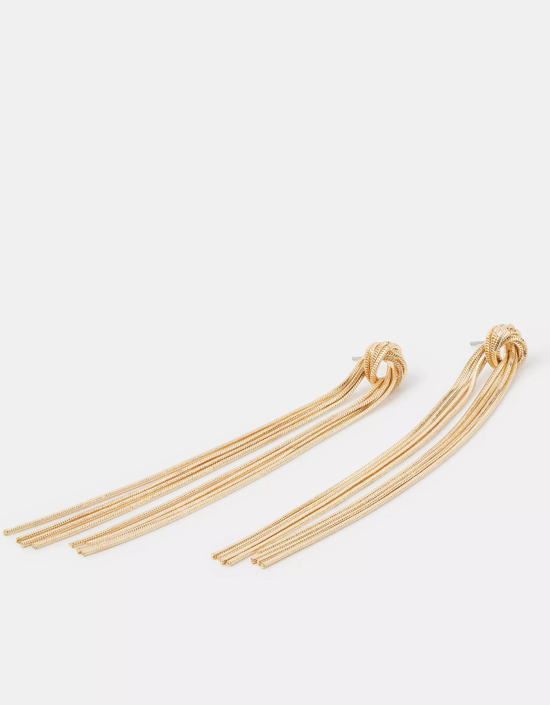 Slinky Knot Drop Earrings