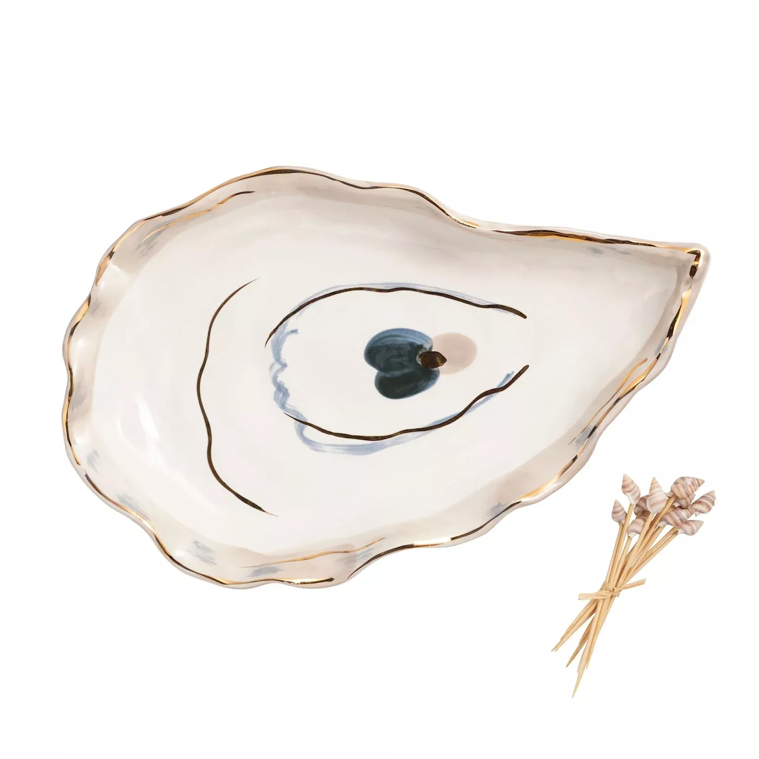 SMALL OYSTER PLATTER & PICK SET