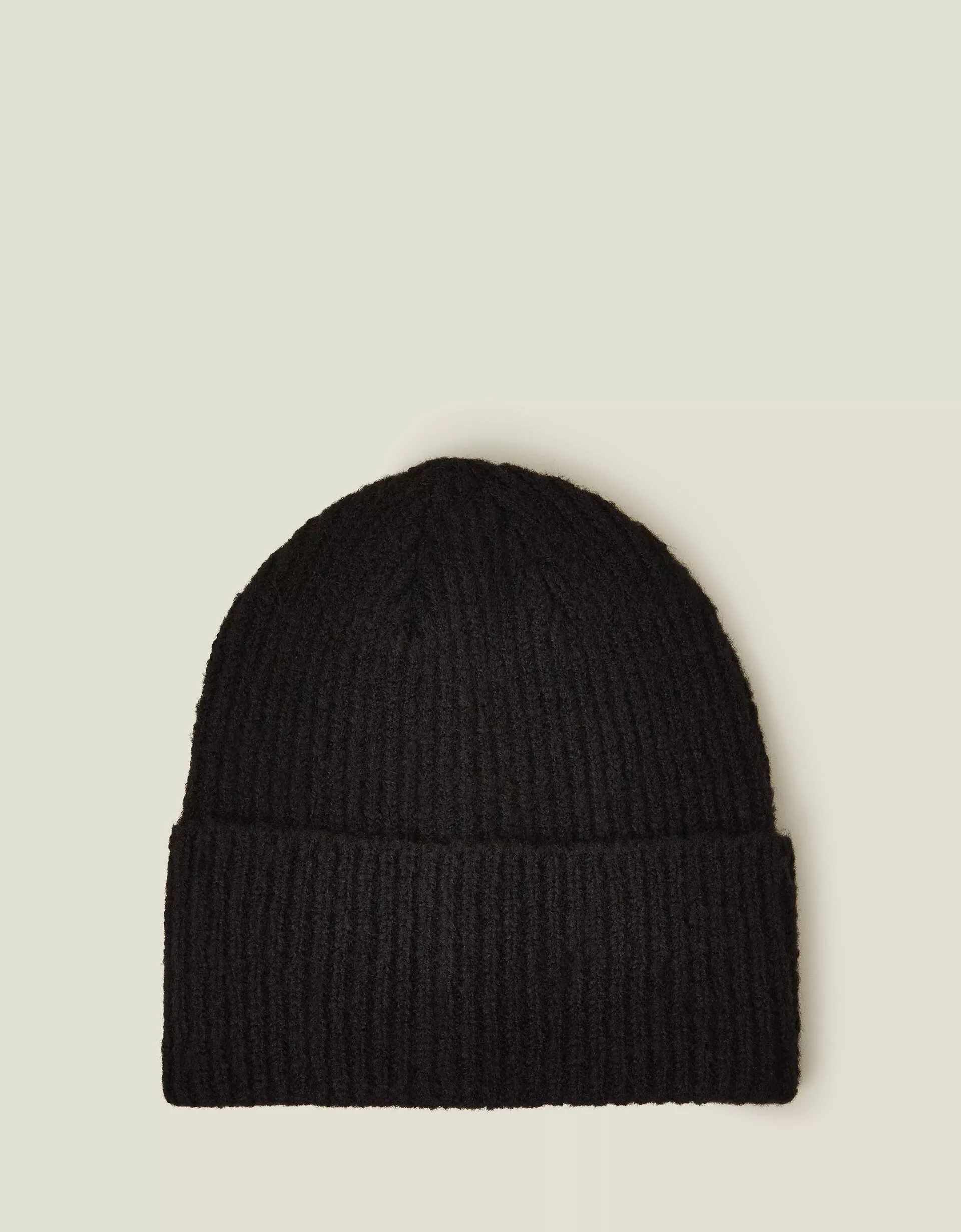 Soho Knit Beanie Hat Black