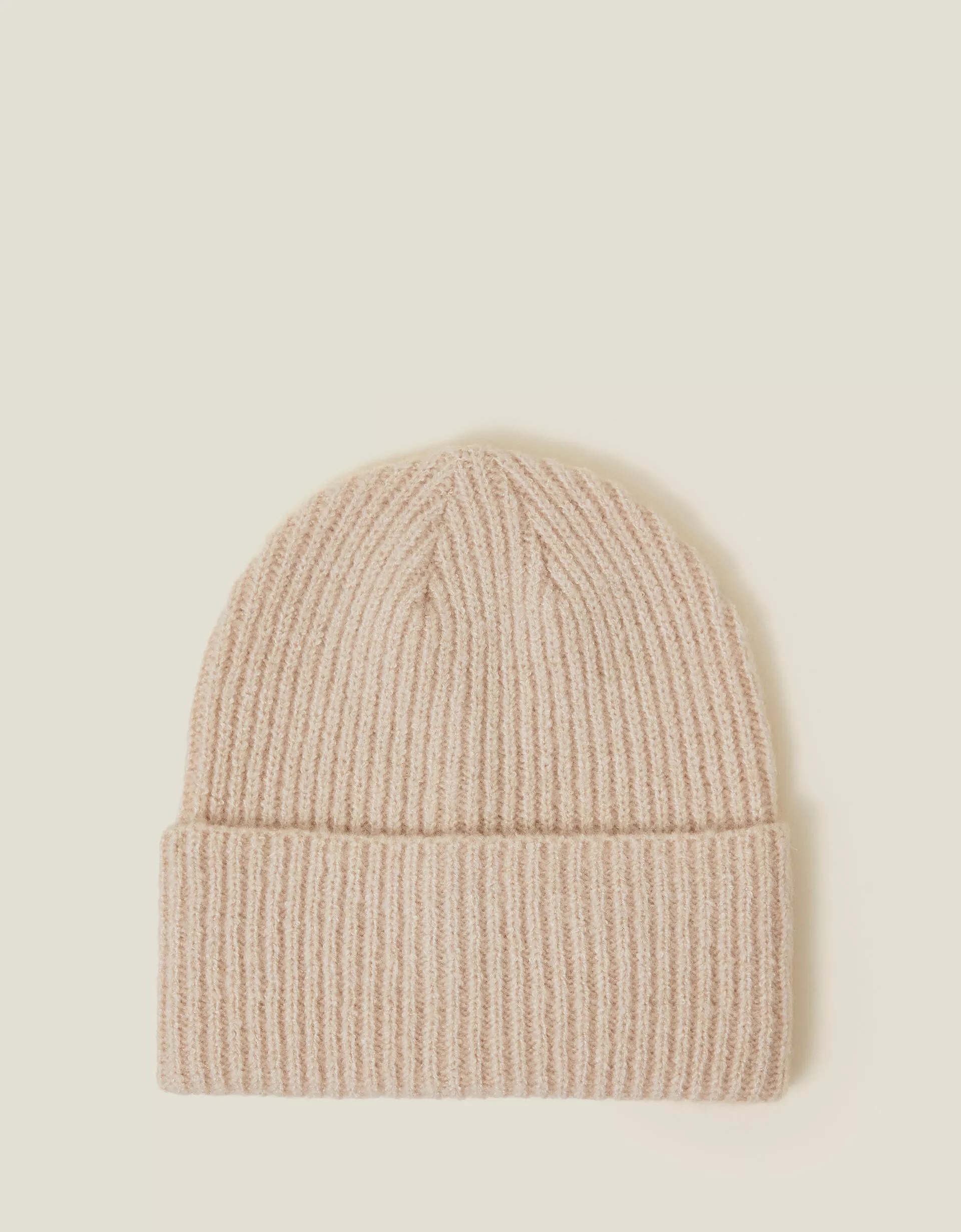Soho Knit Beanie Hat Natural