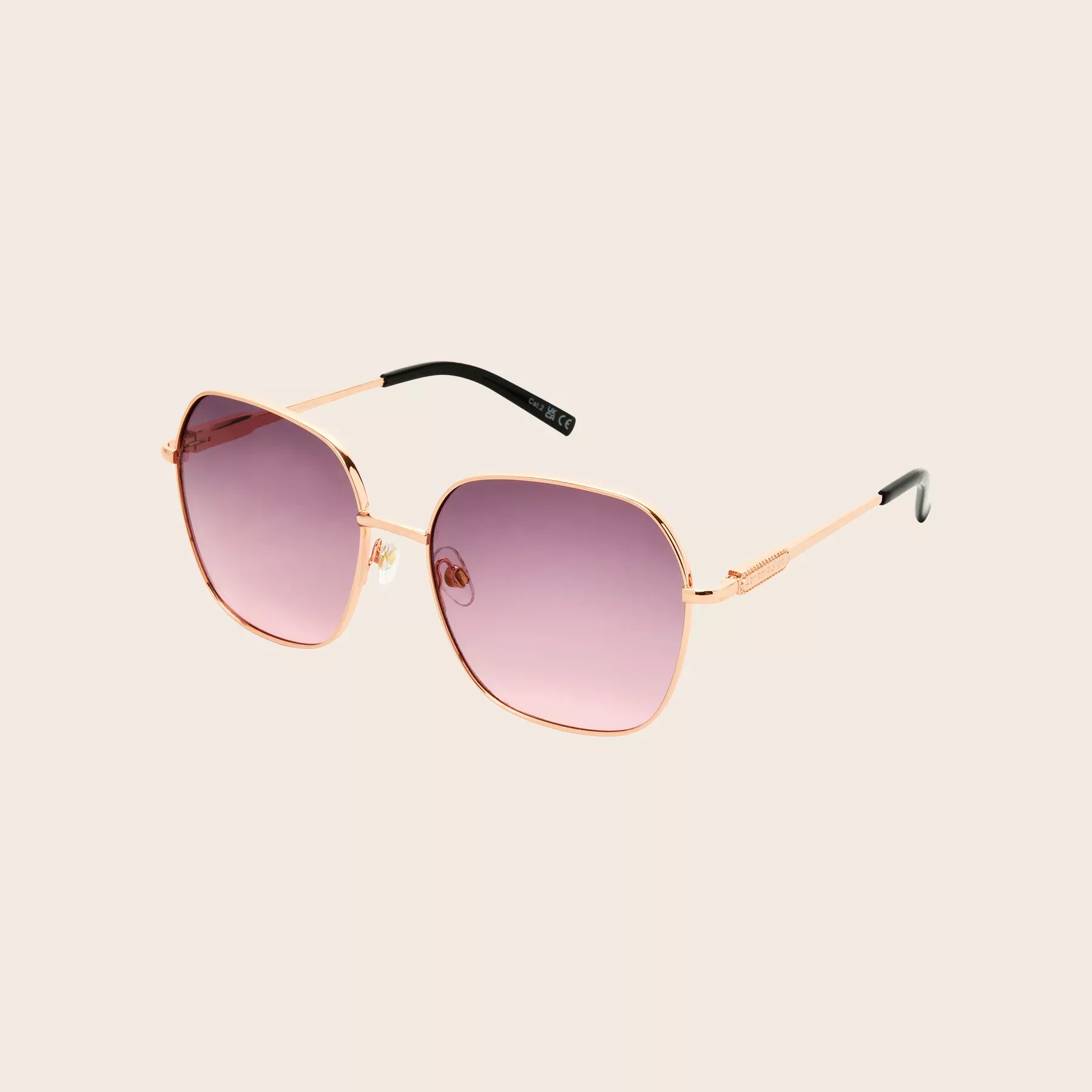 Solana Rose Square Sunglasses