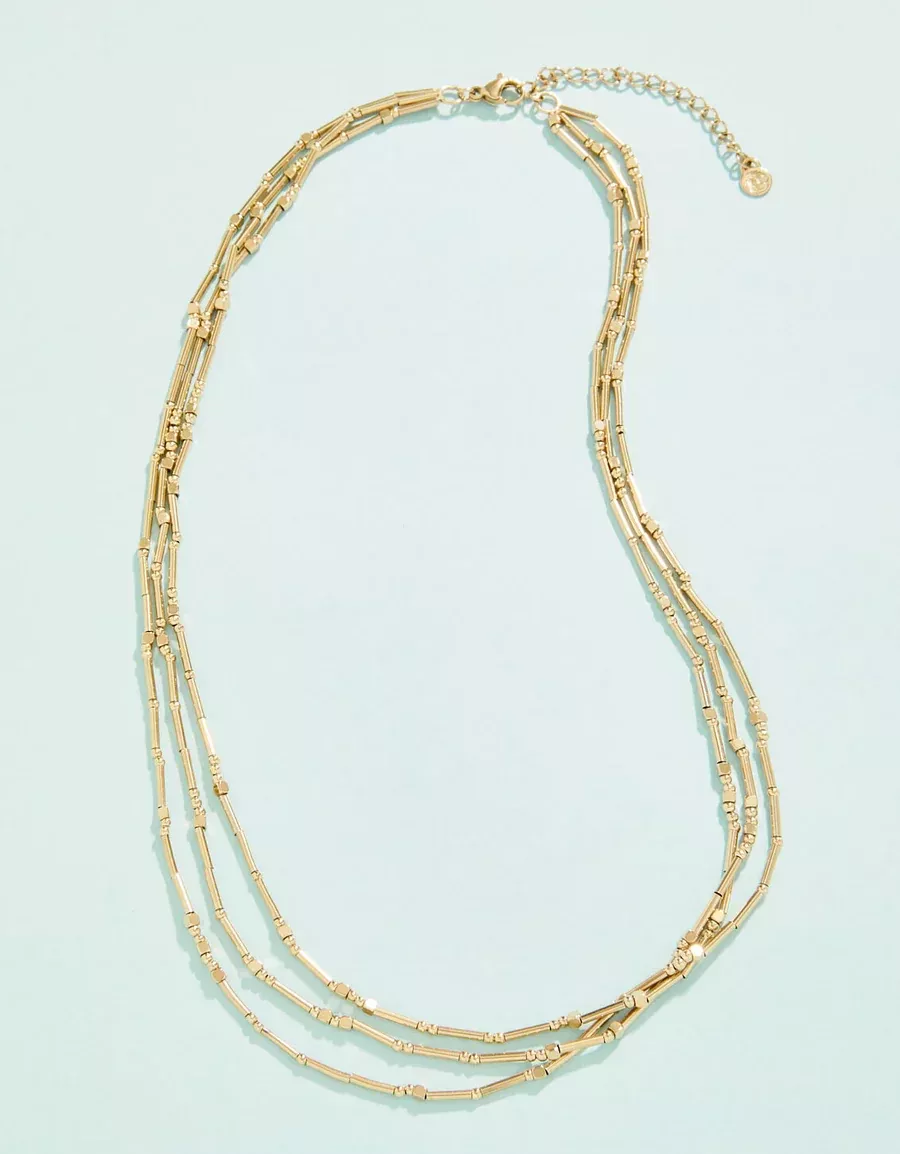 SP MERMAZING LAYERED NECKLACE 17"