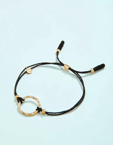 Spartina 449 Endless Black Slide Bracelet
