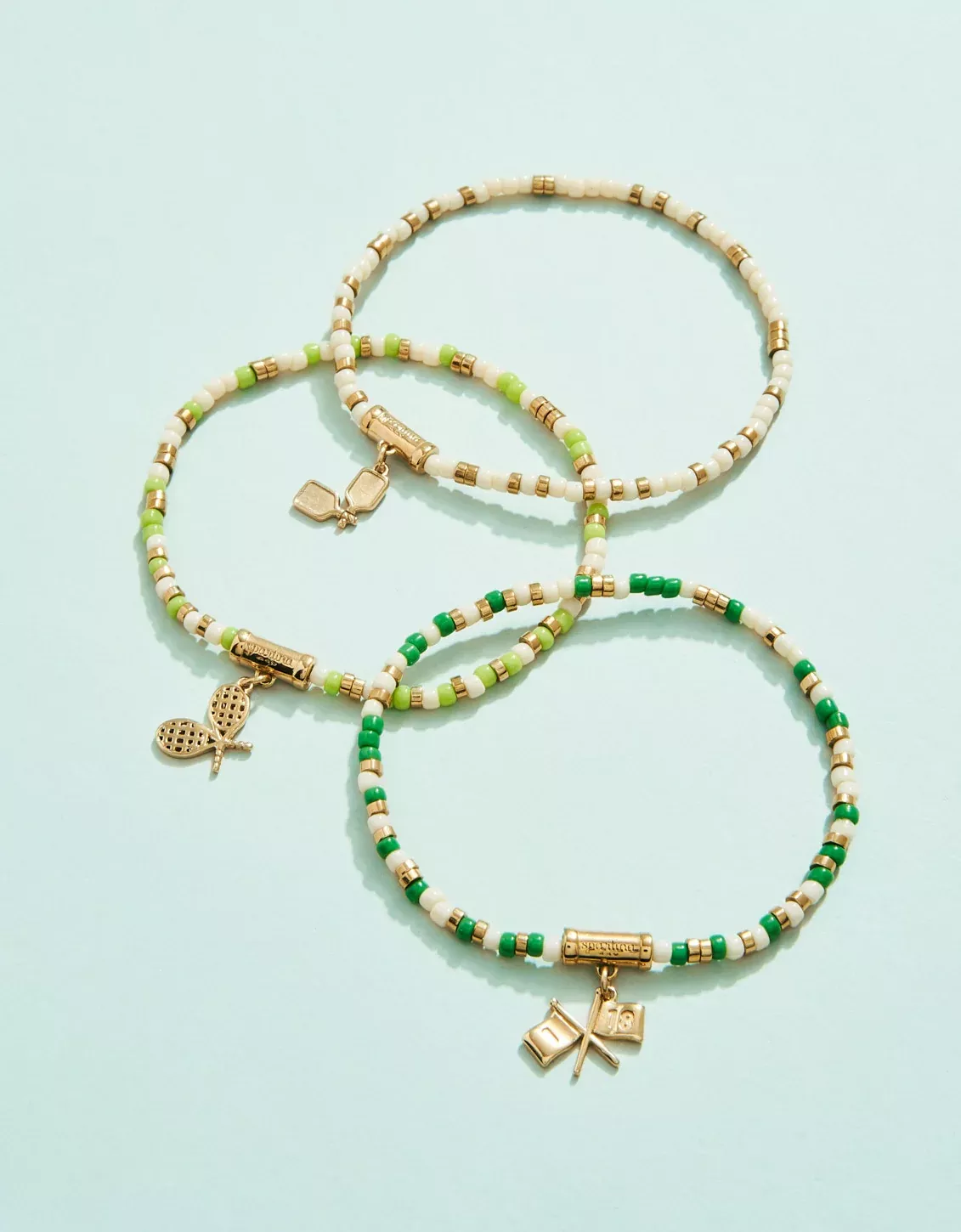 Sporty Beaded Stretch Bracelet