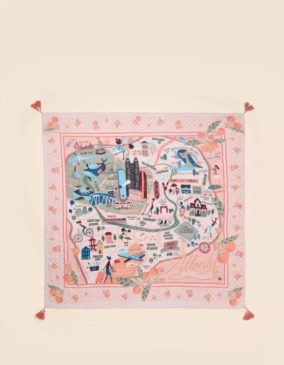 Square Scarf Atlanta