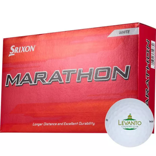 SRIXON 9902-01- White- SRIXON Marathon Golf Balls - 15 Pack
