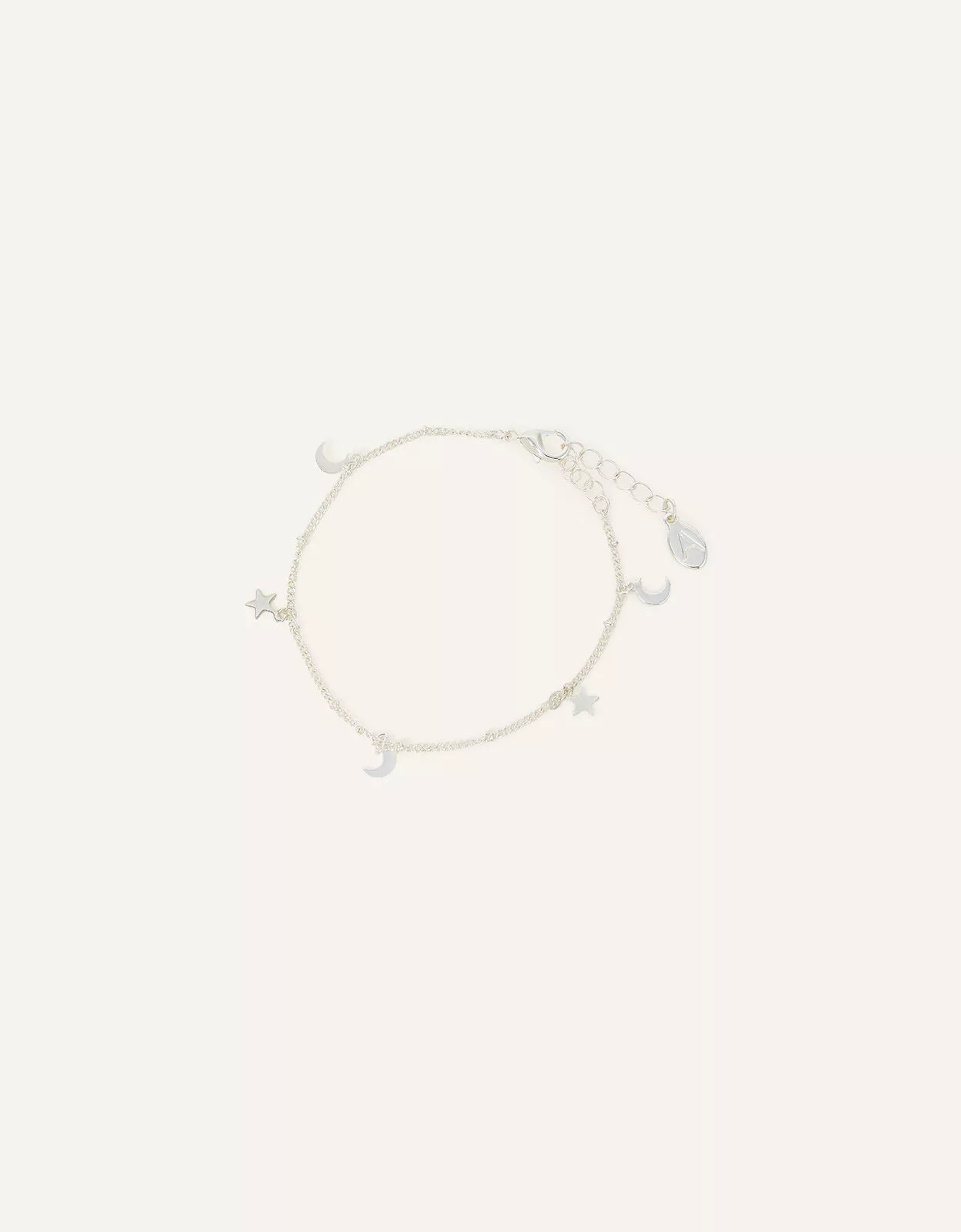 Stars and Moon Bracelet Silver