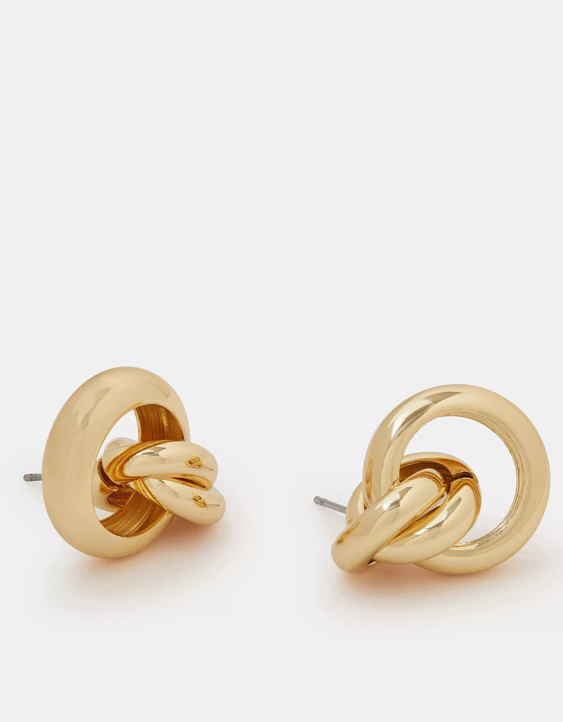 Statement Knot Stud Earrings