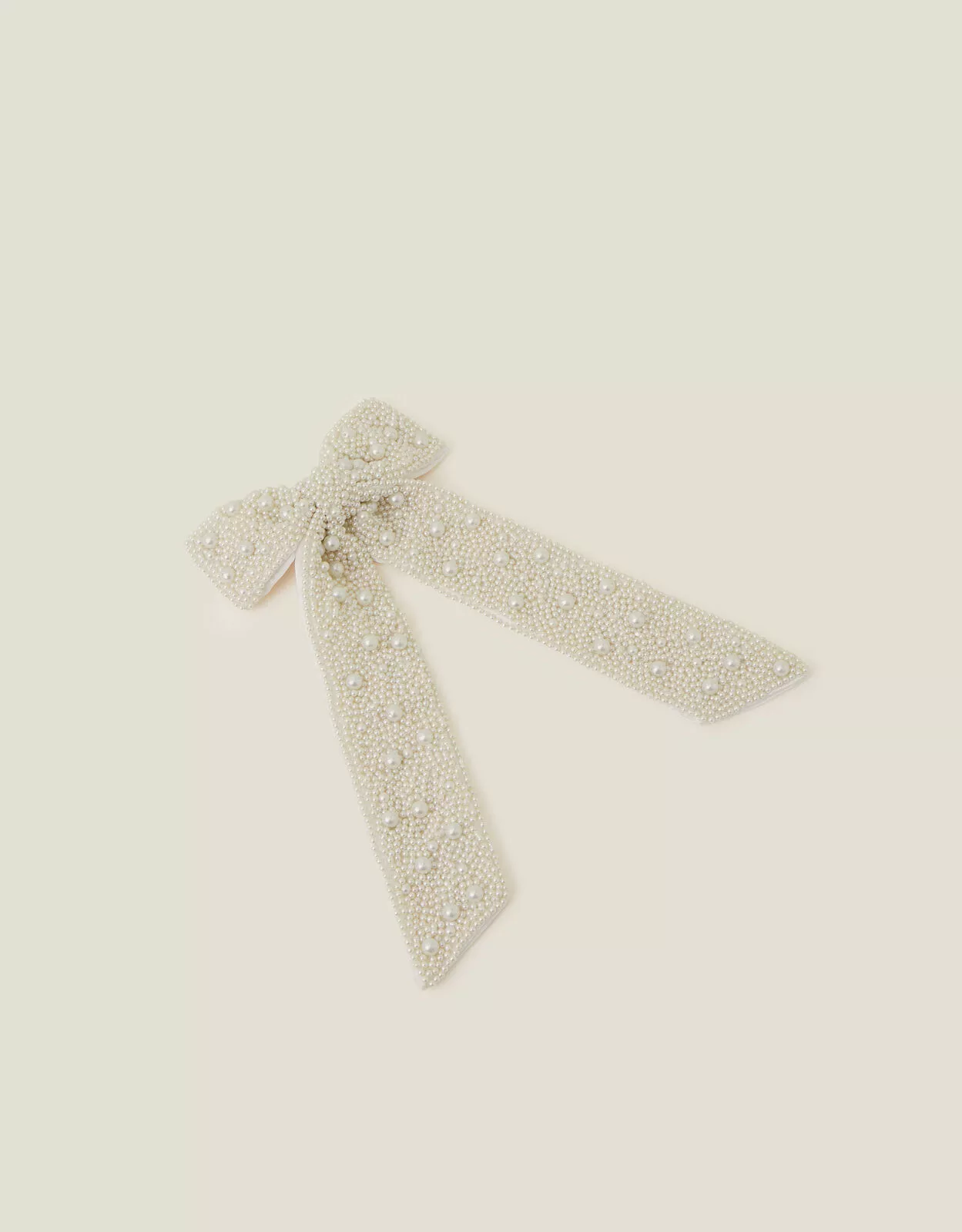 Statement Pearl Hair Bow