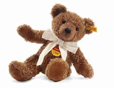 Steiff James Soft Plush Stuffed Brown Teddy Bear