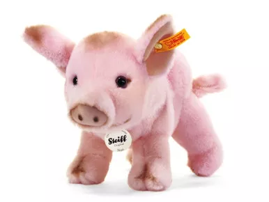Steiff Sissi Soft Plush Stuffed Piglet Standing Pig