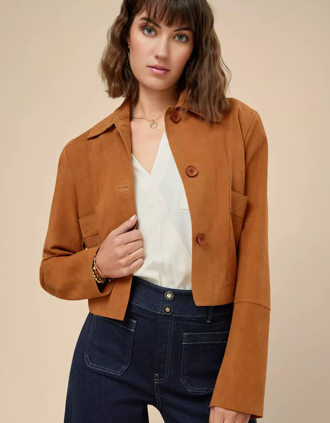 Suede Jacket Mustang
