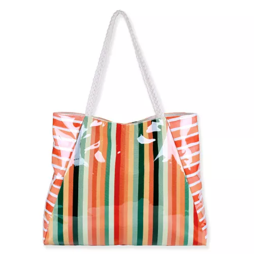 Summer Wind - Shoulder Tote - Sun N Sand - Laminated - CE6811