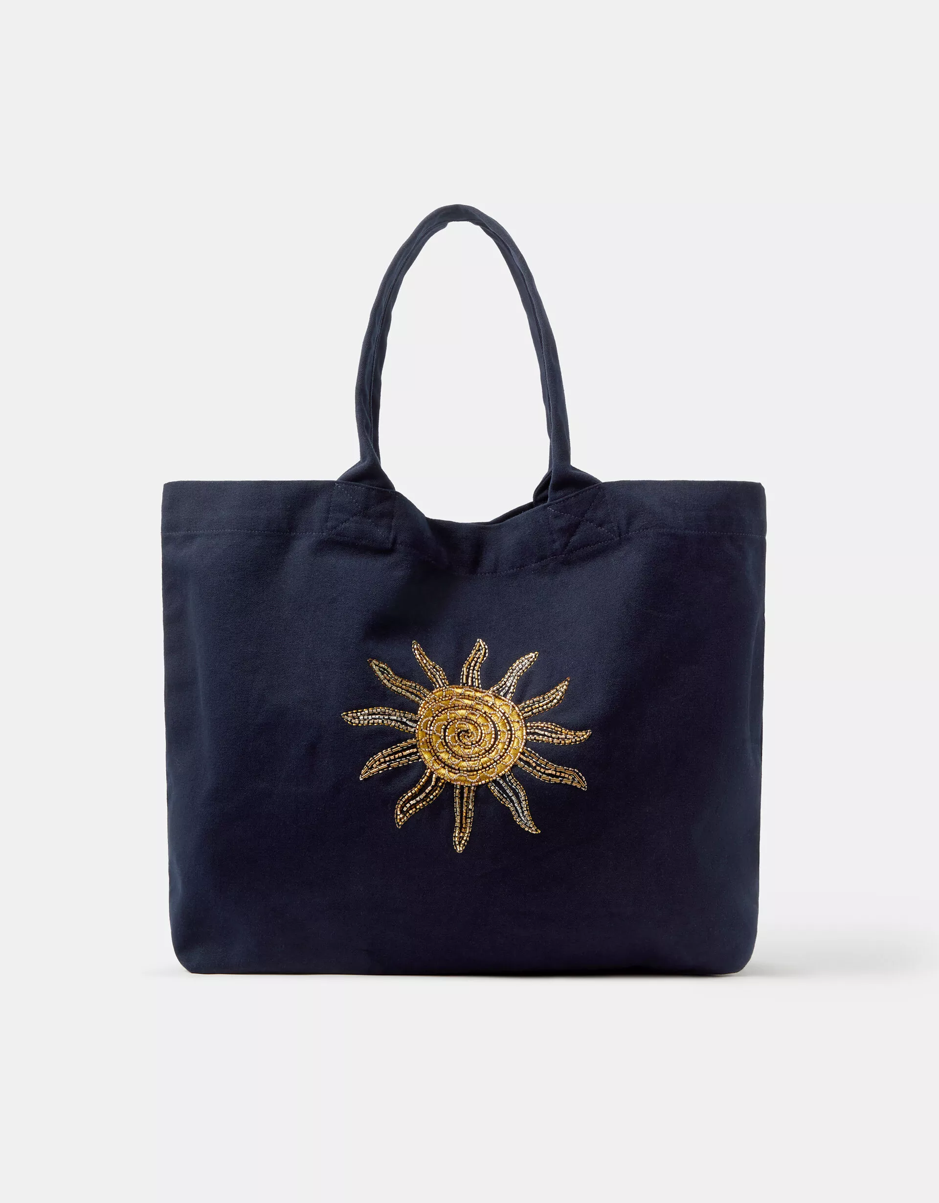 Sun Embellished Shopper Bag
