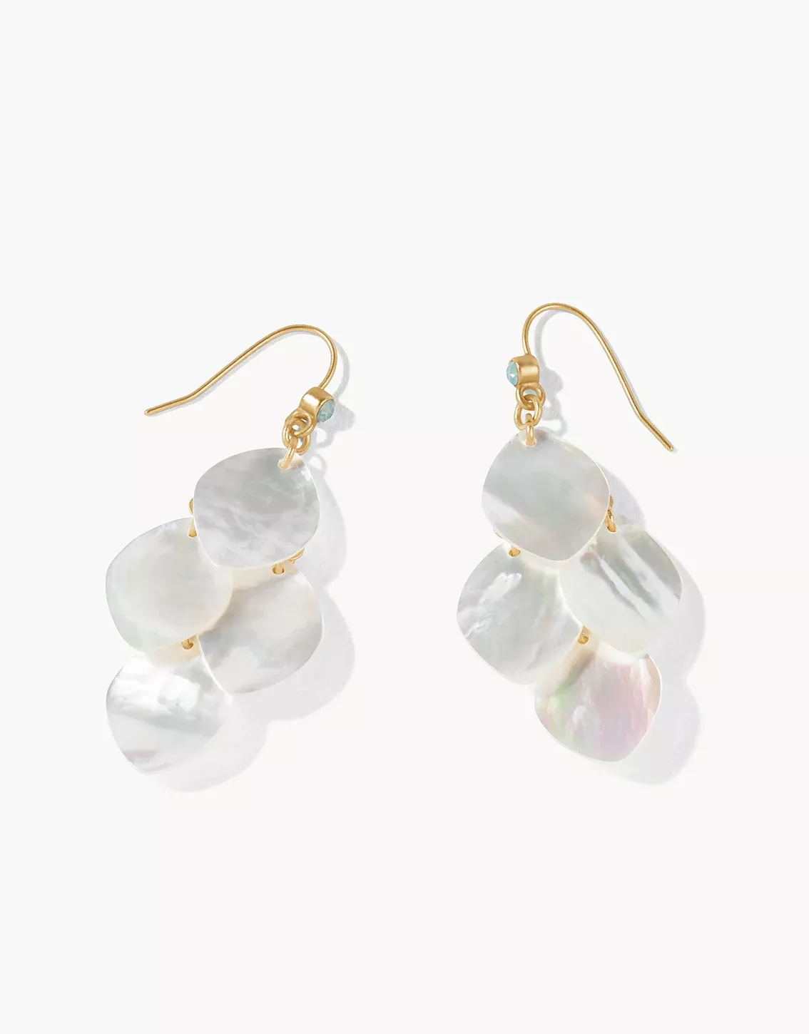 Sweetspire Chandelier Earrings Pearlescent