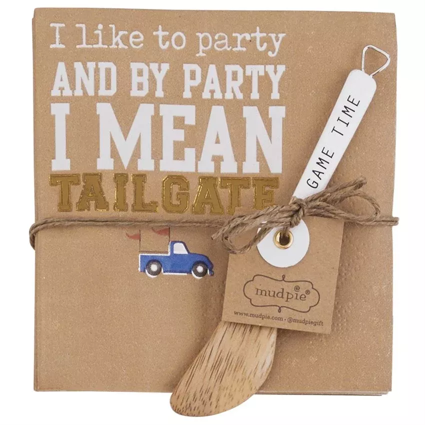 TAILGATE UTENSIL NAPKIN SET, TRUCK